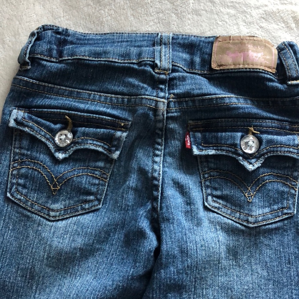 Levi’s Girls bootcut jeans w/bling